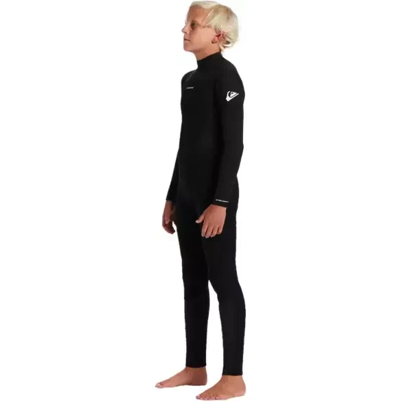 Muta surf Quiksilver Prologue Flat lock Junior 3/2mm Black