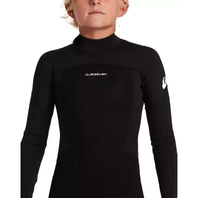 Wetsuit Quiksilver Prologue Flat lock Junior 3/2mm Black