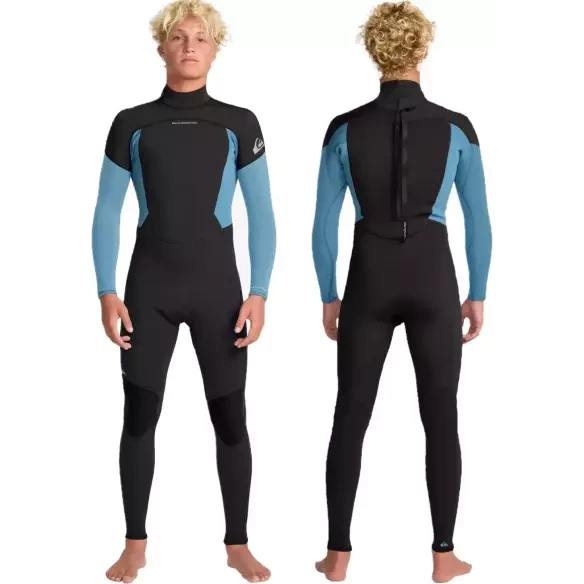 Neopreen Quiksilver Prologue + Flatlock 3/2mm Cloud Blue