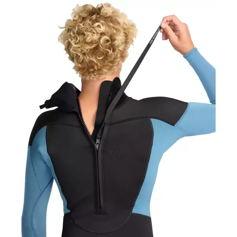 Neopreen Quiksilver Prologue + Flatlock 3/2mm Cloud Blue