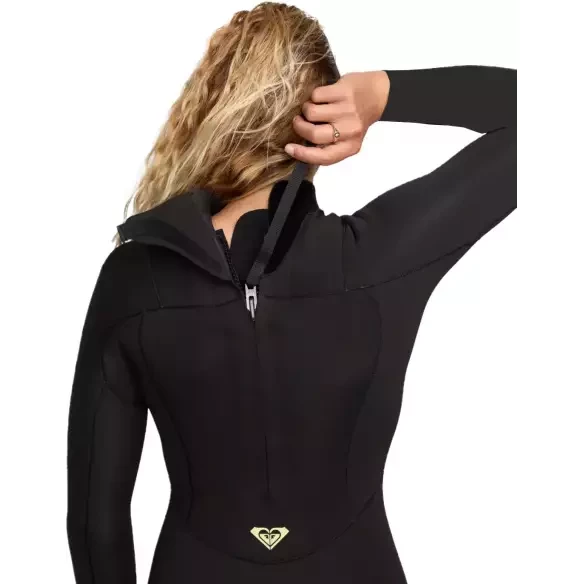 Wetsuit Roxy Prologue + Women Flat lock 3/2mm Black