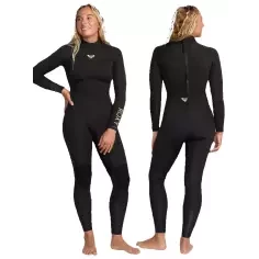 Neopreen Roxy Prologue + Women Flat lock 3/2mm Black