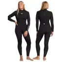 Muta surf Roxy Prologue + Women Flat lock 3/2mm Black