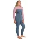 Muta surf Roxy Prologue + Women Flat lock 3/2mm Ash