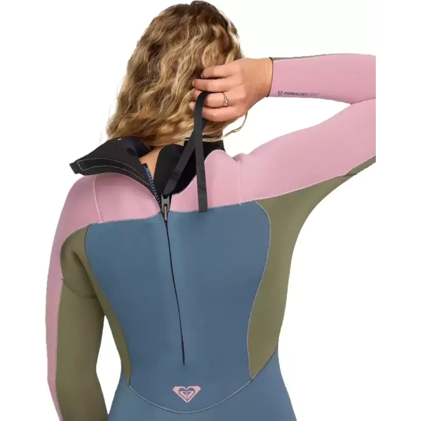 Wetsuit Roxy Prologue + WomenFlat lock  3/2mm Ash