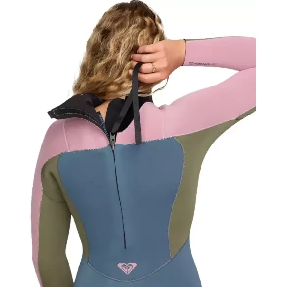 Wetsuit Roxy Prologue + WomenFlat lock  3/2mm Ash