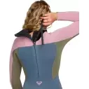 Neopreno Roxy Prologue + Women Flat lock 3/2mm Ash