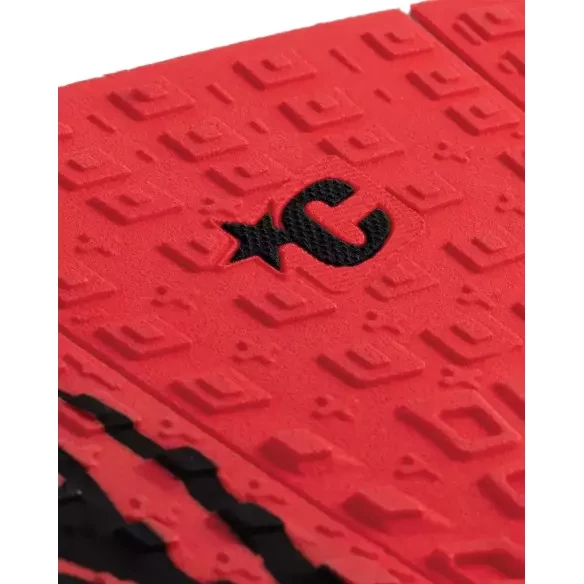 Surfboard tail pad Creatures Proto 1.5 Pin Tail Griffin Colapinto Red