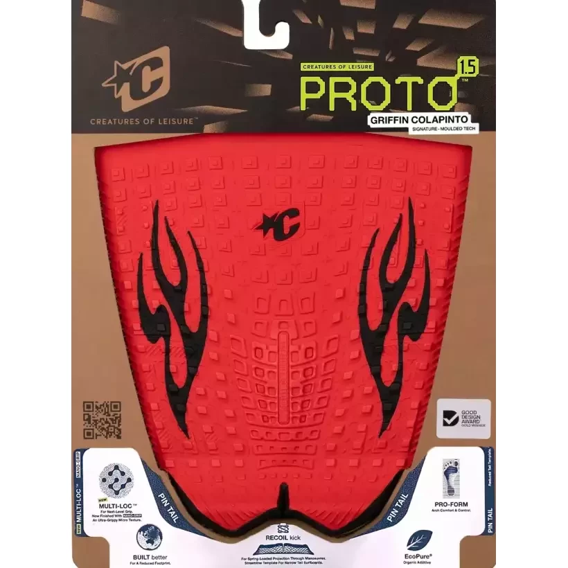 Grip Creatures Proto 1.5 Pin Tail Griffin Colapinto Red