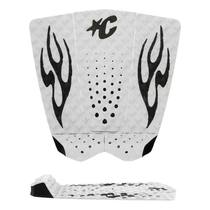 Pad de surf Creatures of leisure Griffin Colapinto Lite Ecopure Bone/black Flames