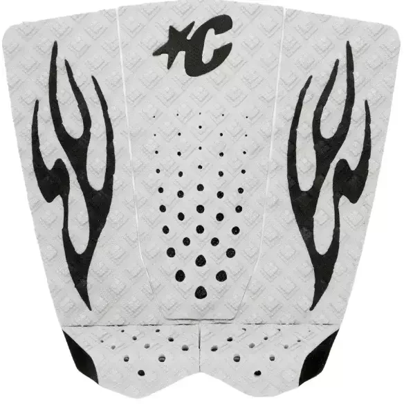 Pad de surf Creatures of leisure Griffin Colapinto Lite Ecopure Bone/black Flames