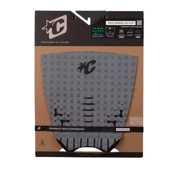 Deck surf Creatures of leisure Mick Fanning Loc Lite Ecopure Titanium Black
