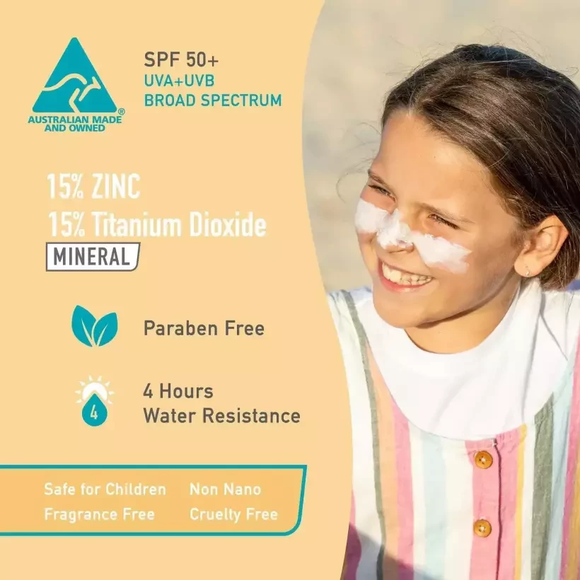 Sun Zapper Zinc Stick SPF 50+ White