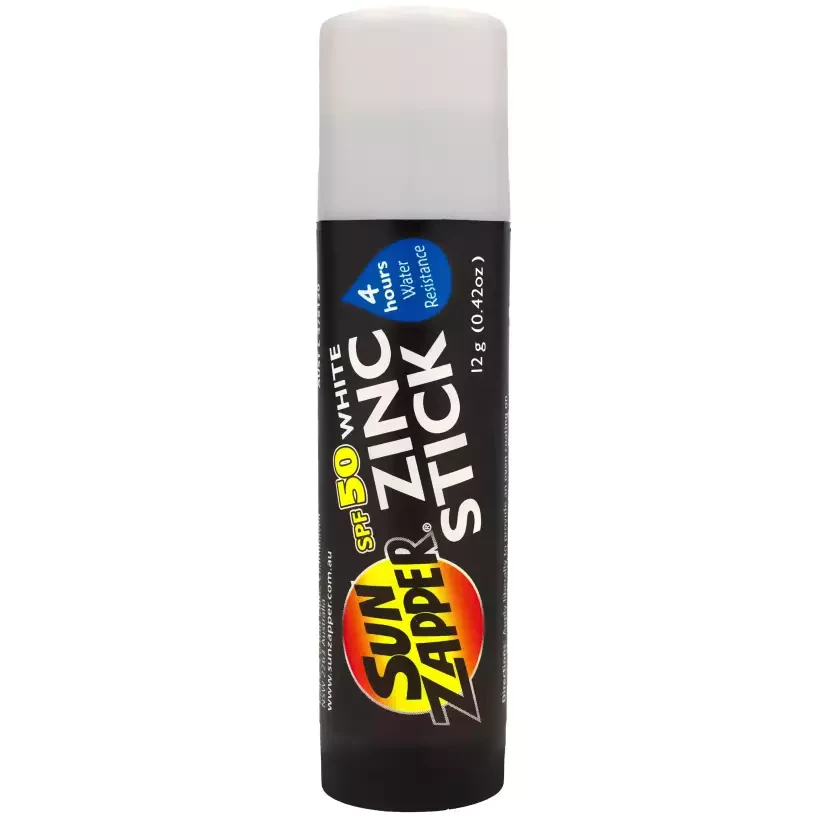 Protector solar Sun Zapper Zinc Stick SPF 50+ White