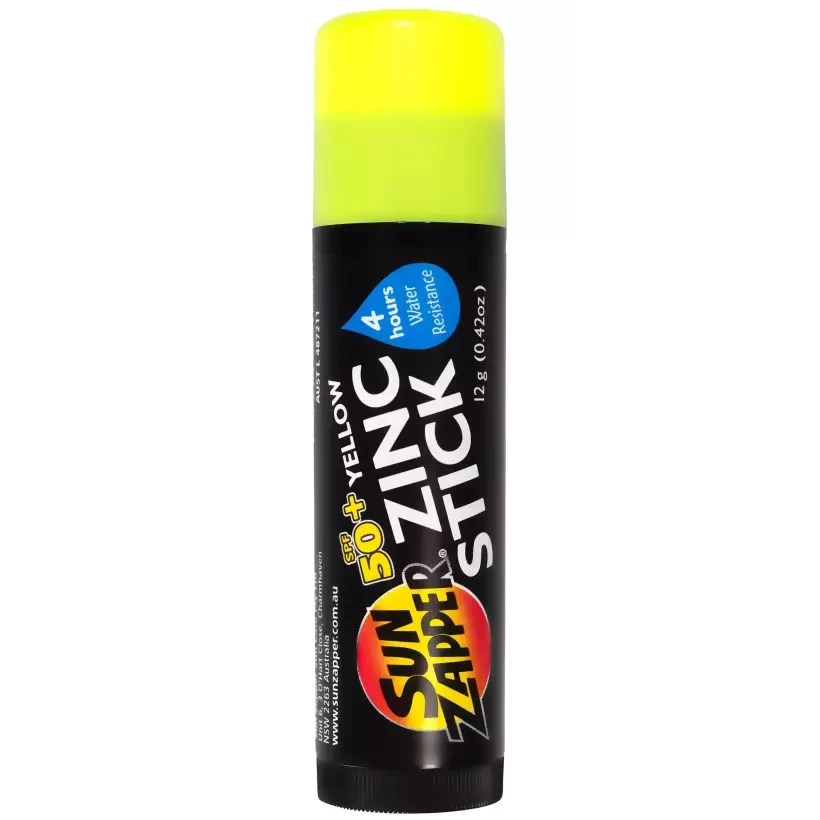 Creme facial Sun Zapper Zinc Stick SPF 50+ Gold