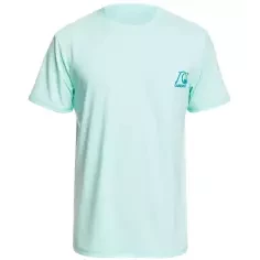 Camiseta UV quiksilver Heritage Light Blue
