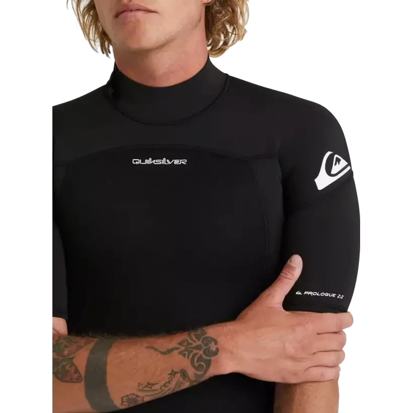 Shorty quiksilver prologue+ 2mm SS Black