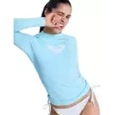 Lycra Roxy Whole Hearted LS Tanager Turquoise