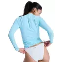 Roxy Whole Hearted Rashguard LS Tanager Turquoise