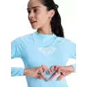 Lycra Roxy Whole Hearted LS Tanager Turquoise