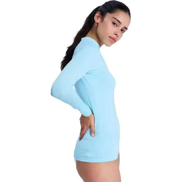 Roxy Whole Hearted Rashguard LS Tanager Turquoise