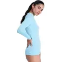 Licra Roxy Whole Hearted LS Tanager Turquoise