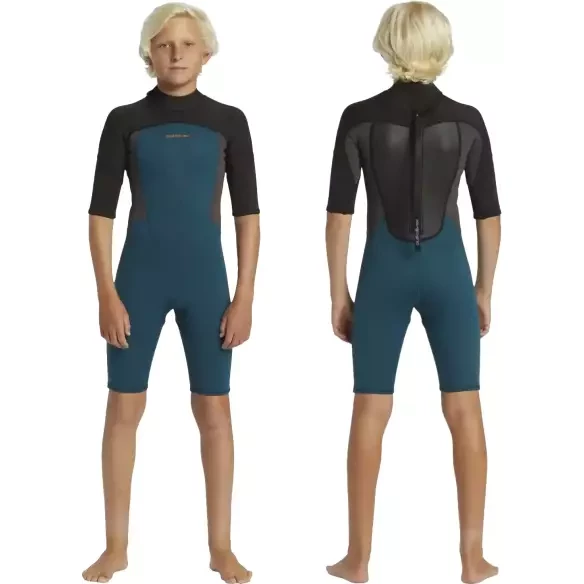 Shorty quiksilver prologue+ 2mm Boy Midnight Turquoise