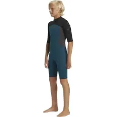Neopreen quiksilver prologue+ 2mm Boy Midnight Turquoise 2