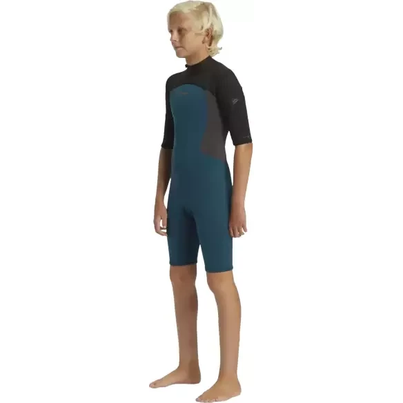 Neopren quiksilver prologue+ 2mm Boy Midnight Turquoise