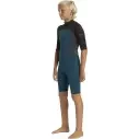 Neopren quiksilver prologue+ 2mm Boy Midnight Turquoise