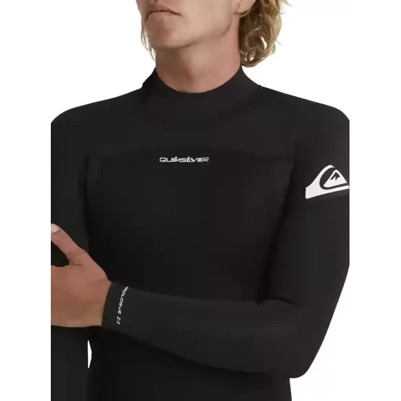 Wetsuit quiksilver prologue+ 2mm LS Black