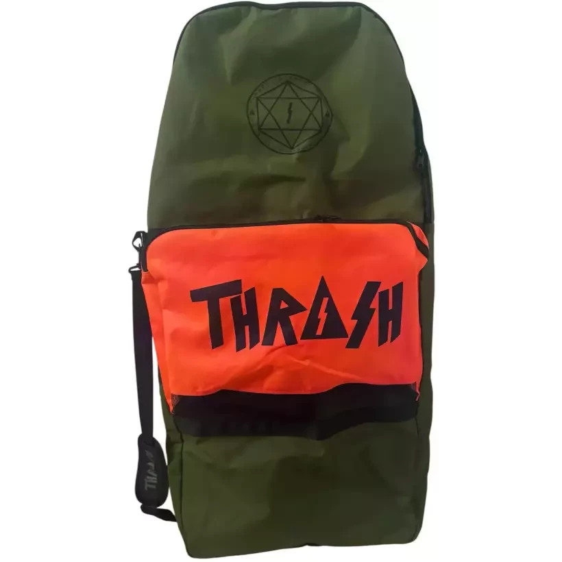 Boardbag bodyboard Thrash Daily retro Green/Orange