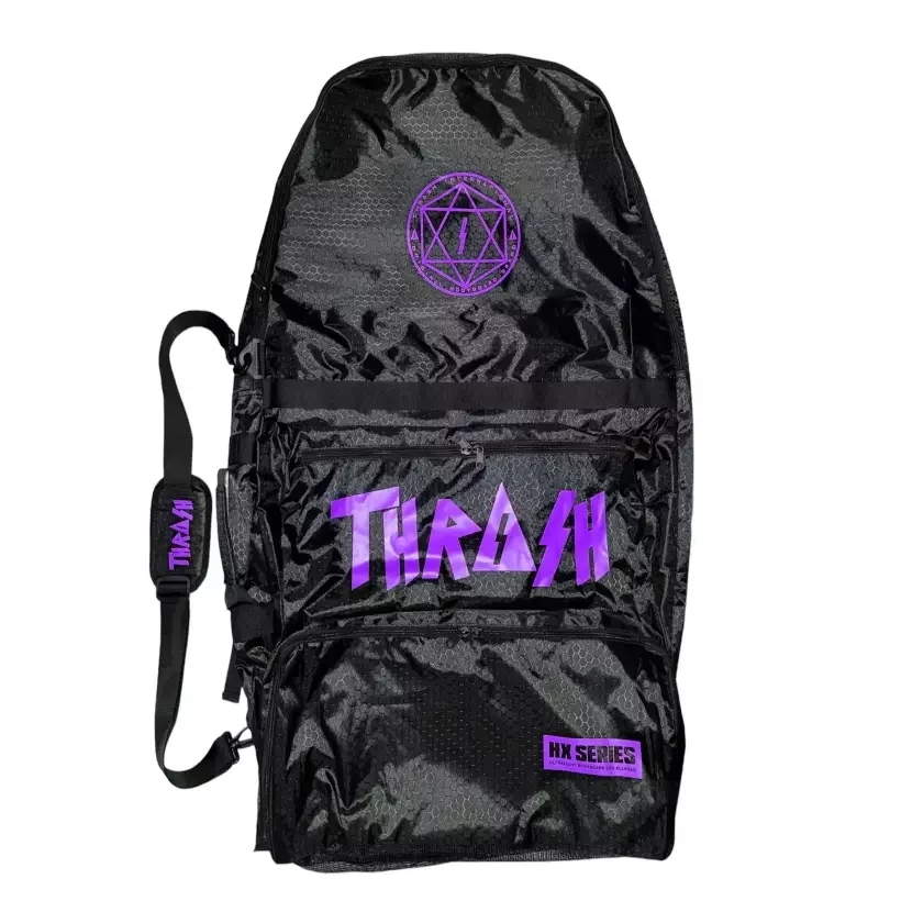 Capas de  bodyboard Thrash Ultralight Daily HX series Black/Purple