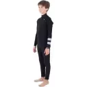 Fato Surf Hurley Advant Kids 3/2mm Black