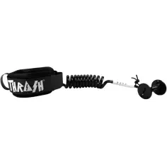 Leash de bodyboard Thrash 9mm Ultra Series Black/White