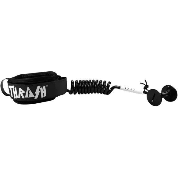 Leash de bodyboard Thrash 9mm Ultra Series Black/White