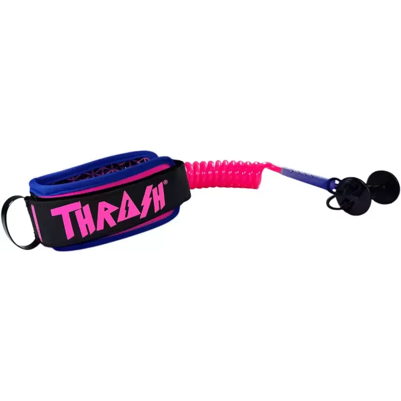 Leash bodyboard Thrash 9mm Ultra Series Pink/Blue