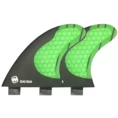 Dérive arrières quad Mundo-Surf MS-1 Carbon Lime