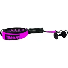 Leash bodyboard Thrash Biceps V-Grip 8mm Black/Pink