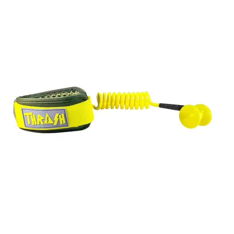 Leash de bodyboard Thrash 9mm Ultra Series Yellow/Green