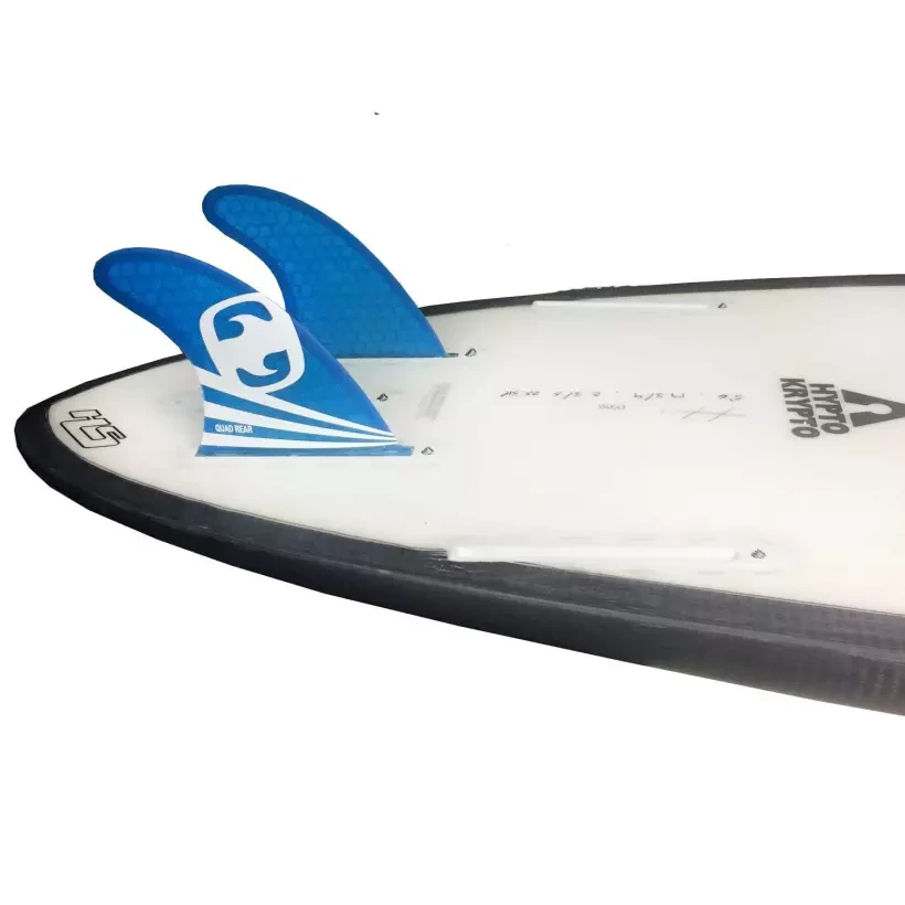 Quilhas Mundo-Surf MS-1 Corelite quad rear Single Tab Blue