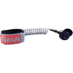 Bodyboard leash Thrash wrist 7mm Grey/Orange
