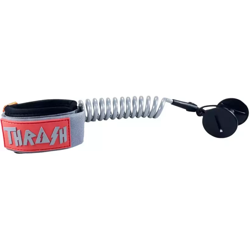 Leash für bodyboard Thrash wrist 7mm Grey/Orange