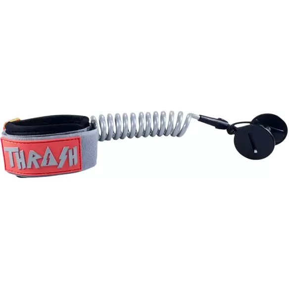 Leash bodyboard Thrash wrist 7mm Grey/Orange