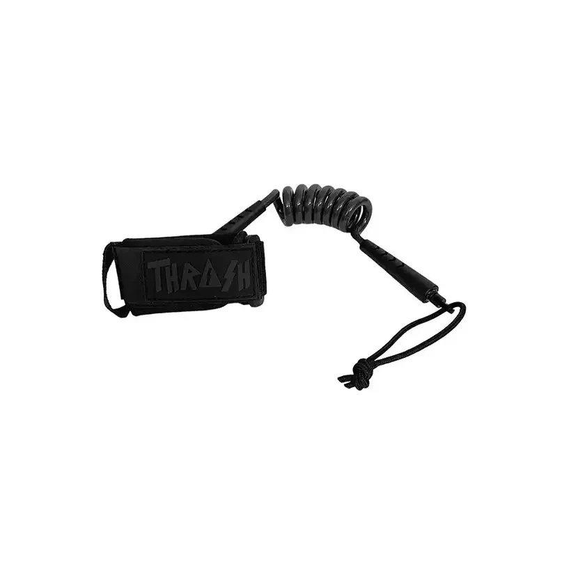 Leash bodyboard Thrash Cam wrist 8mm Black