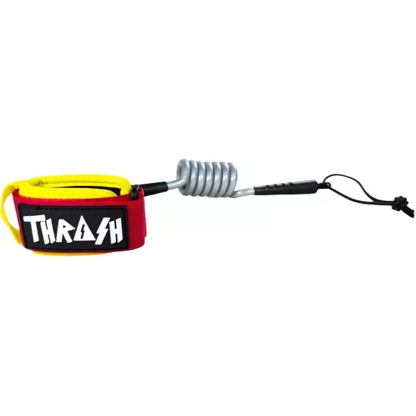 Leash de bodyboard Thrash Cam wrist 8mm Grey/Red