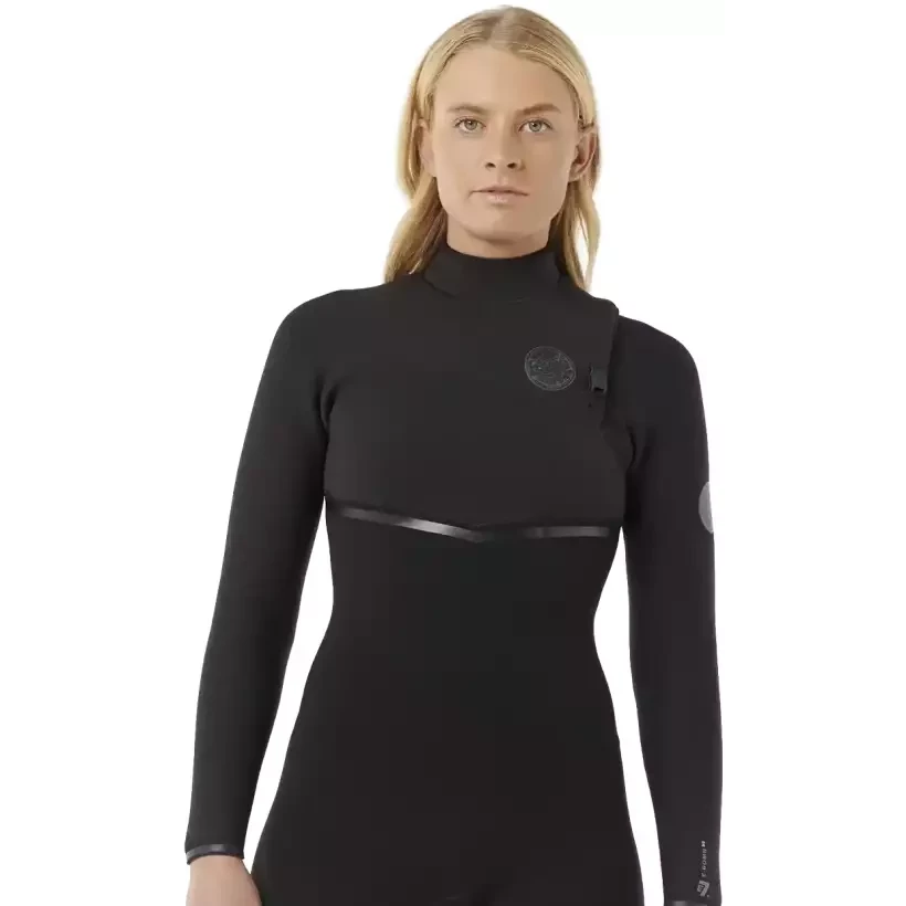 Wetsuit Rip Curl E-Bomb women 3/2mm Zip Free Black