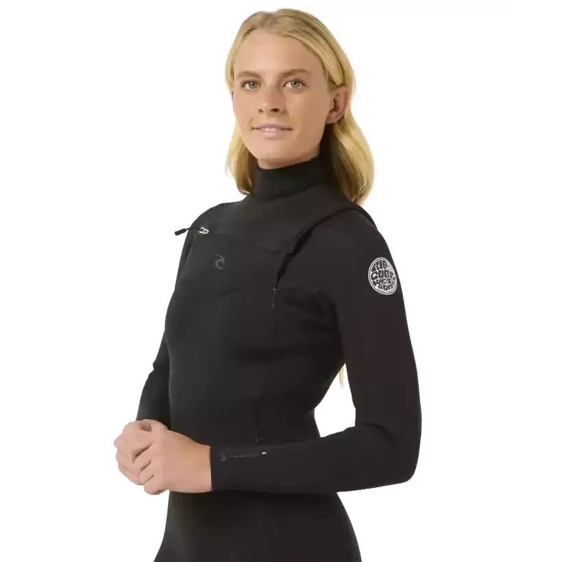 Fato Surf Rip Curl Dawn Patrol Women 3/2mm CZ Black