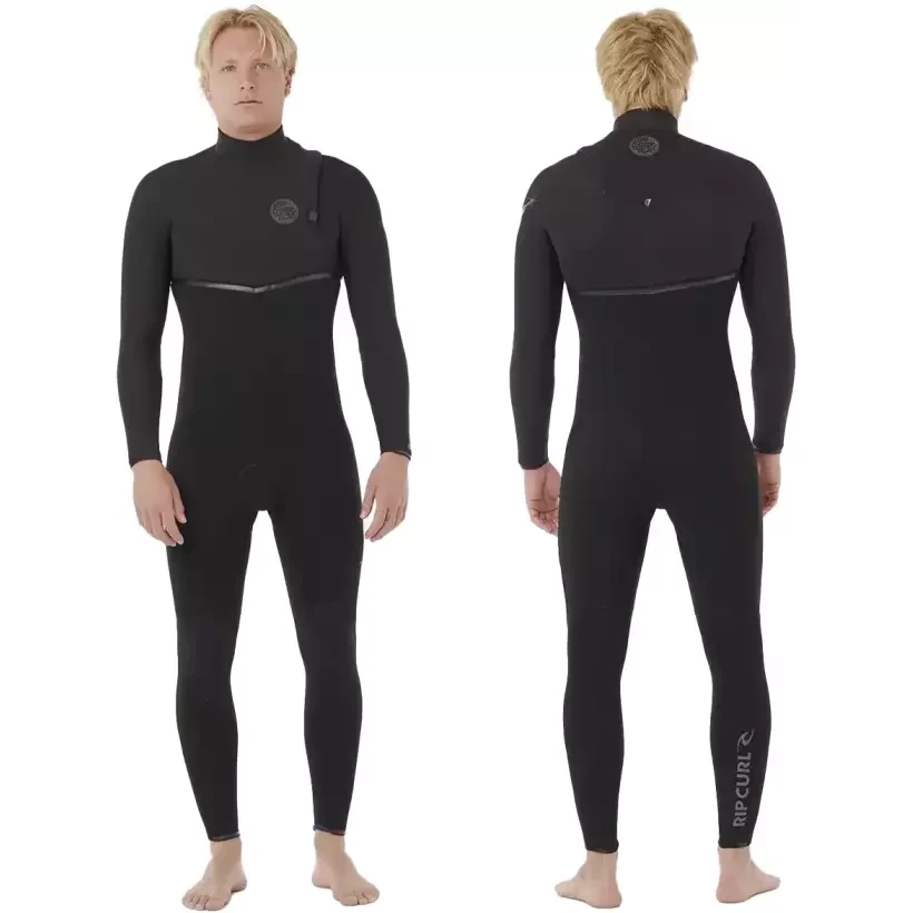 3/2mm Rip Curl E-Bomb Zip Free Wetsuit Black