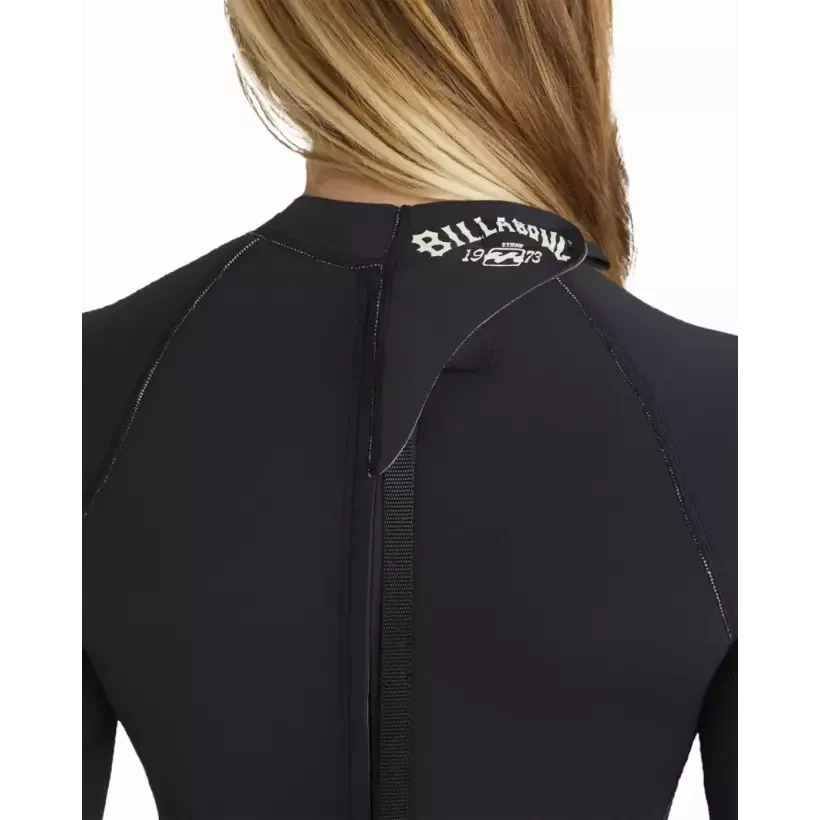 Fato Billabong  Surf  Spring Fever Natural LS 2/2 Black